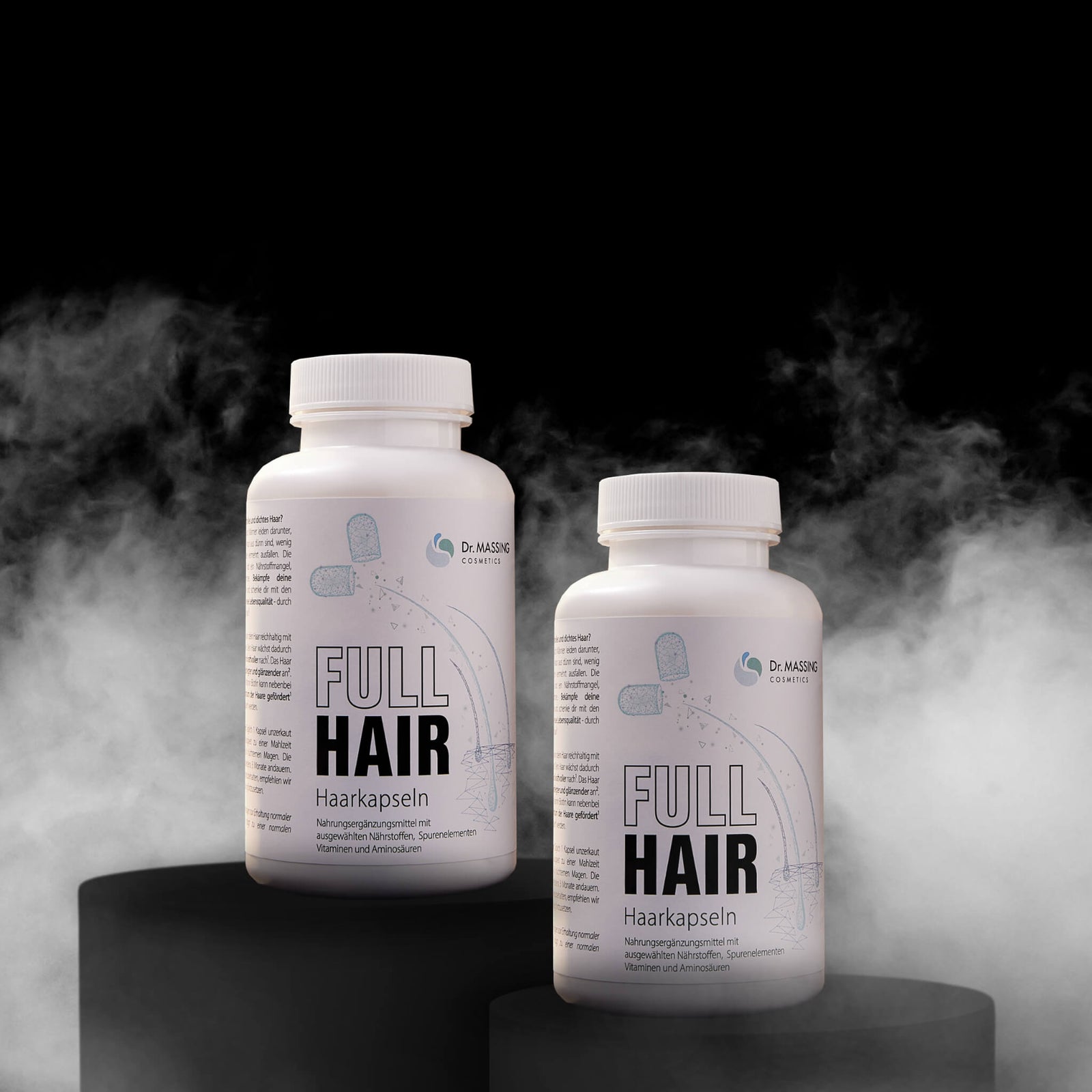 2 Packungen FullHair Haarkapseln Black Week Dr. Massing