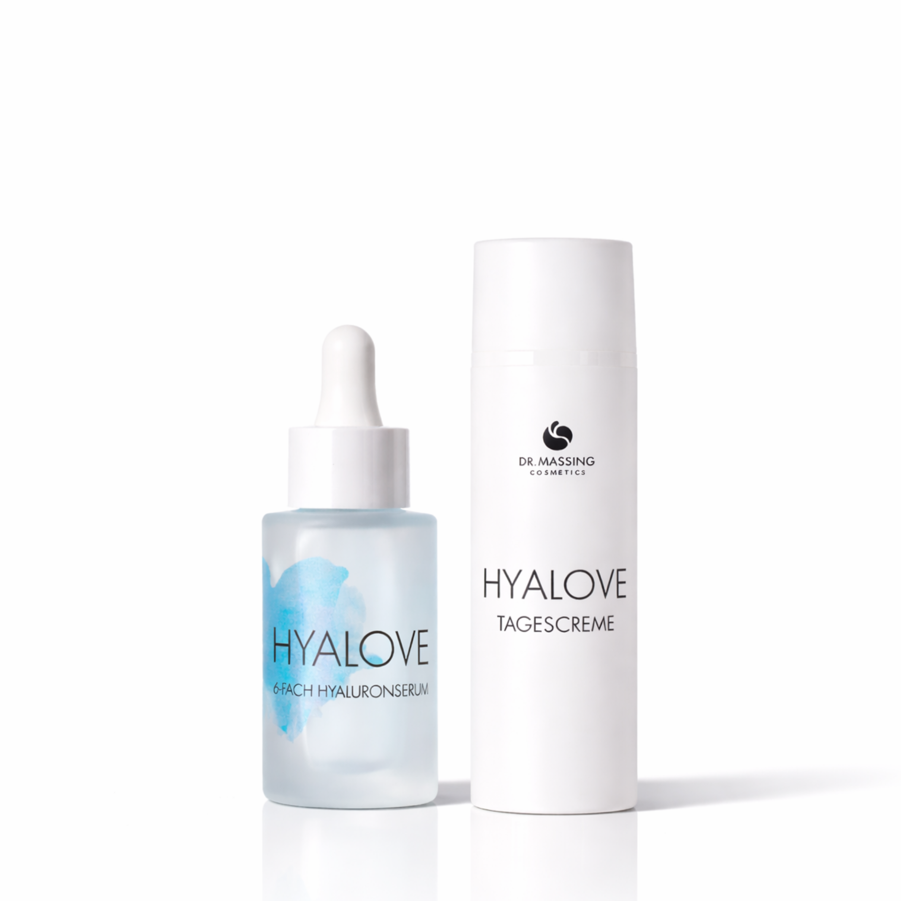 Hyalove Day Glow Duo Hyalove Hyaluronserum Serum Tagescreme Produktbild