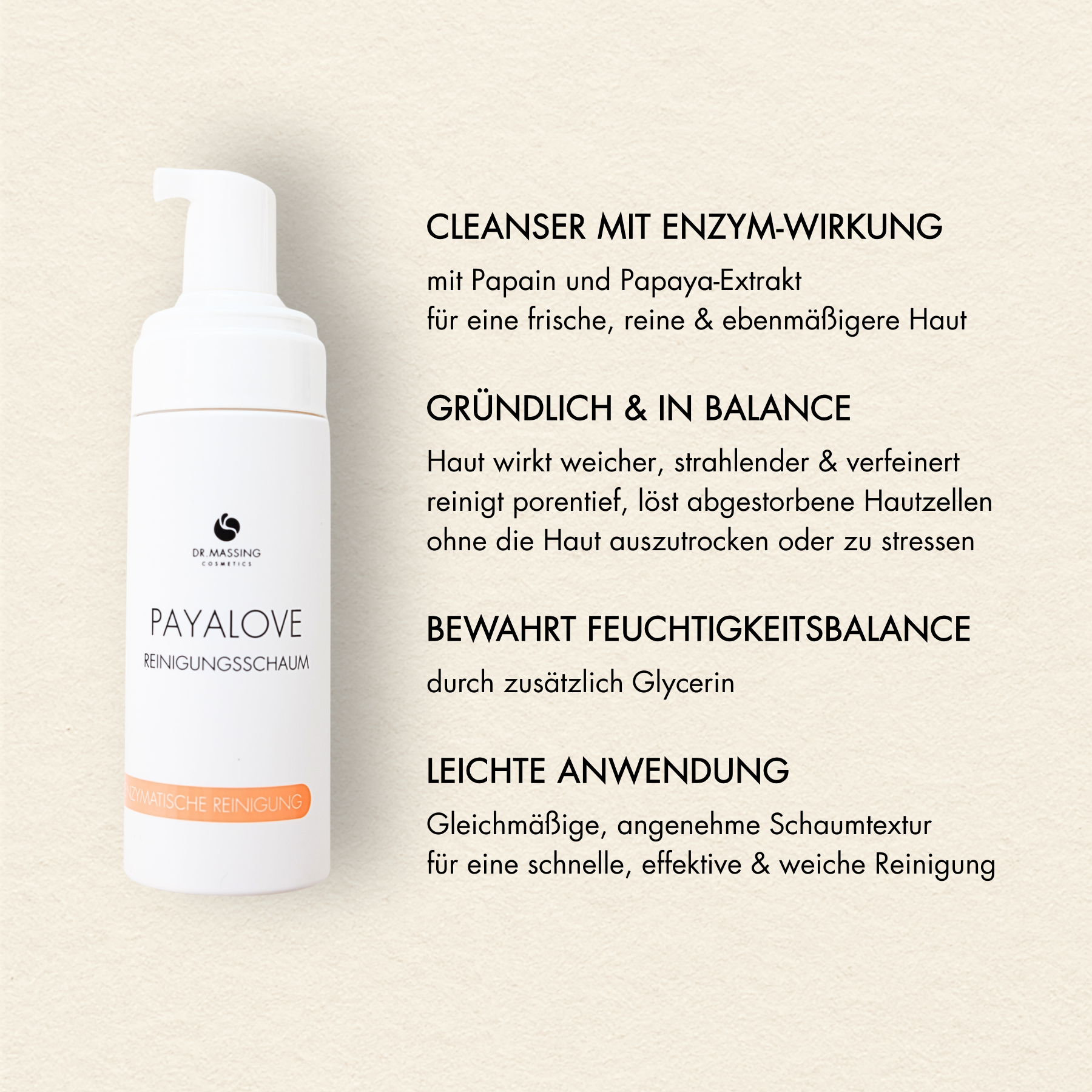 Payalove Reinigungsschaum Vorteile