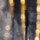 Dr. Massing LongLashes Wimpernserum und Mascara Black Week Sale Bundles Glitzer Gold Detailansicht Pinsel Mascara Bürste