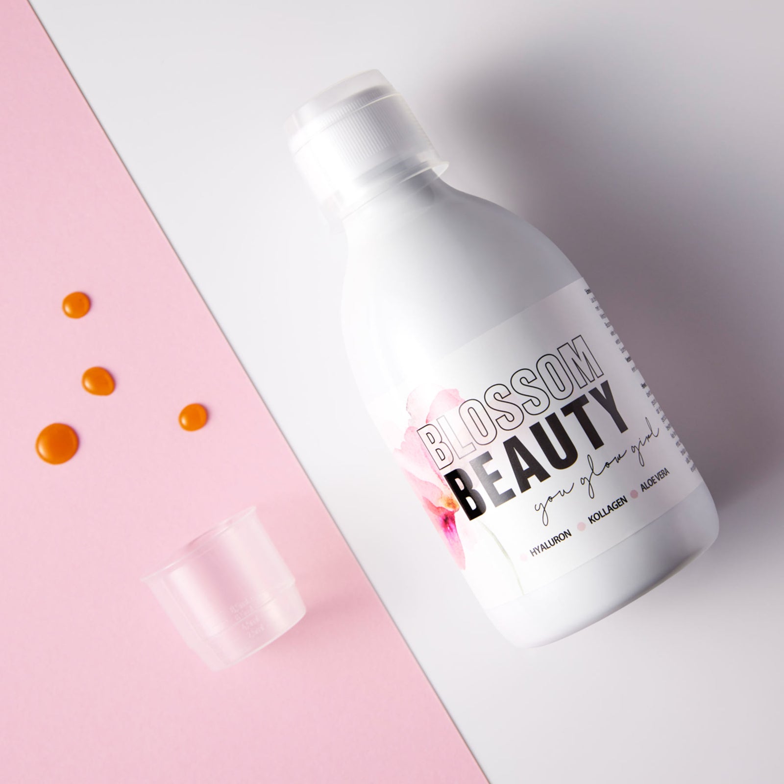 Dr. Massing Beauty Drink mit Kollagen, Hyaluron und Aloe Vera Schönheit zum Trinken für eine glatte schöne Haut