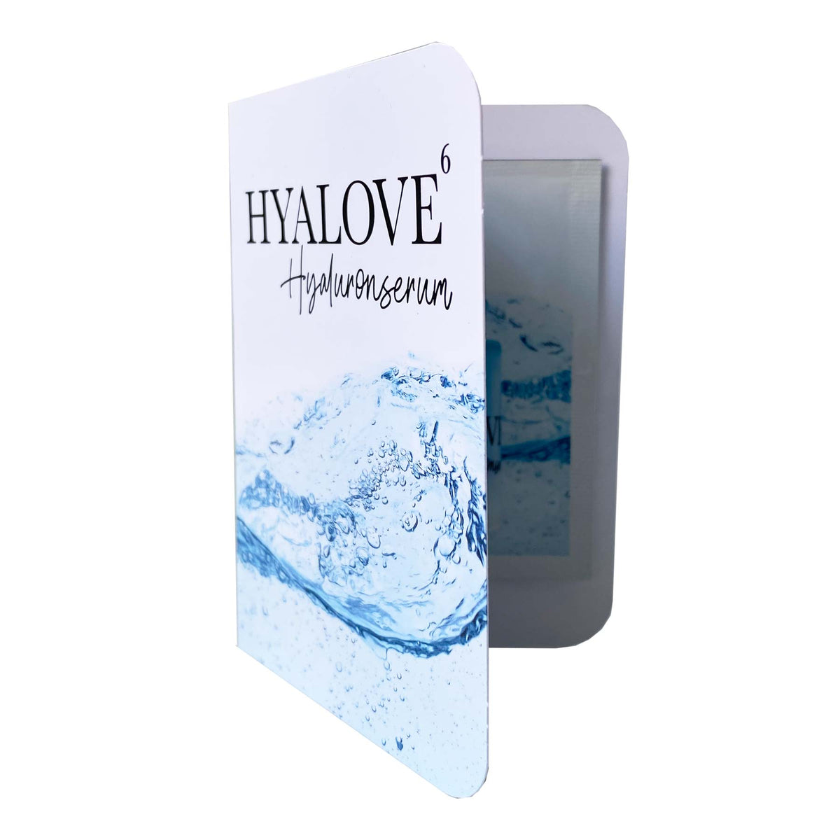 Hyalove Hyaluronserum Starter 2-Tage-Kur Sachet Verpackung