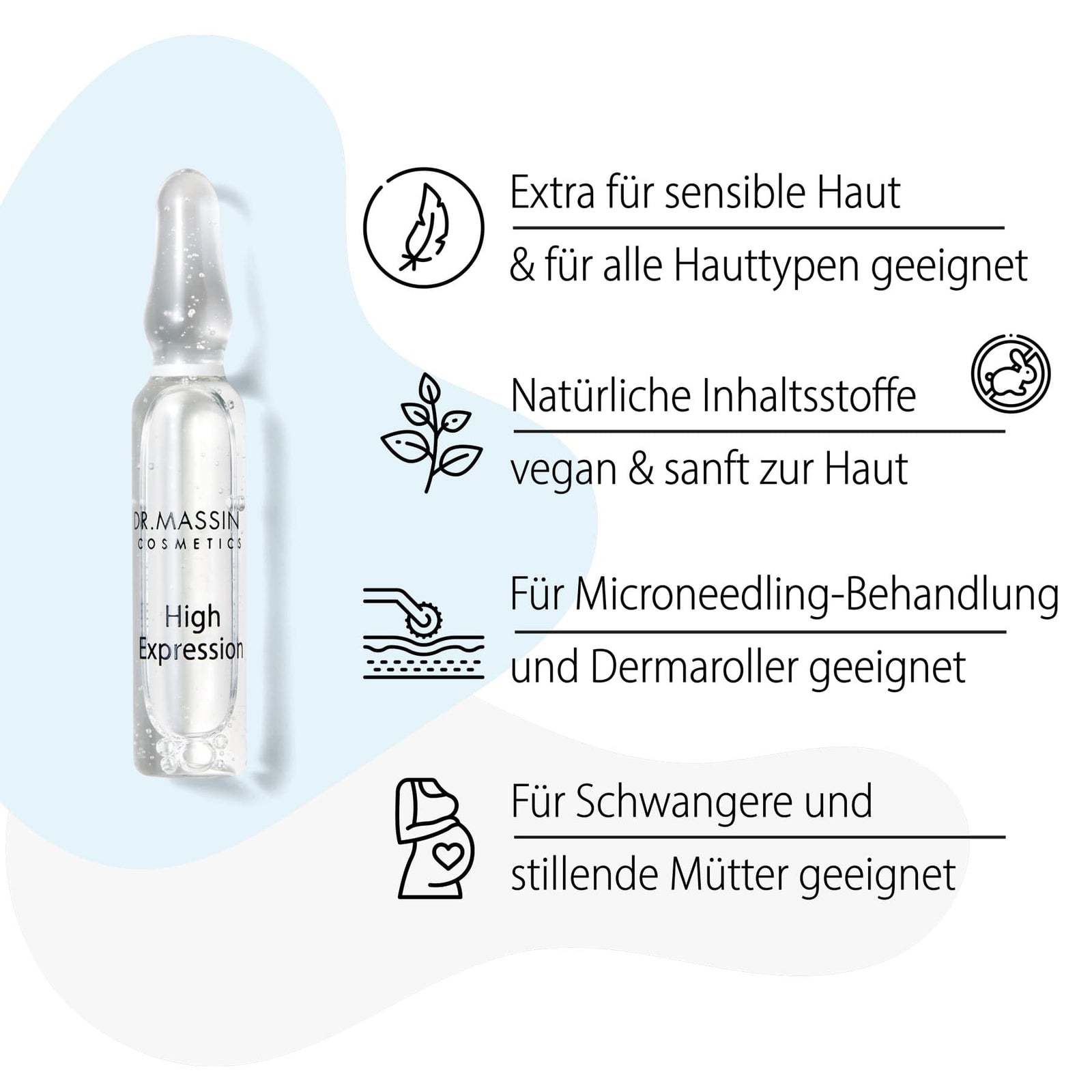 Dr. Massing High Expression Ampullen Natural Facelift und Anti-Aging Details Vorteile Übersicht 02