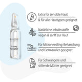 Dr. Massing Luxury Hydration Ampullen 24K Blattgold + Feuchtigkeit und Glow Details Vorteile Übersicht 02